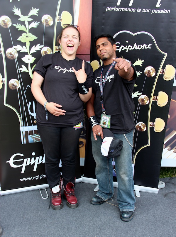 Epiphone Fans Cover Bloodstock